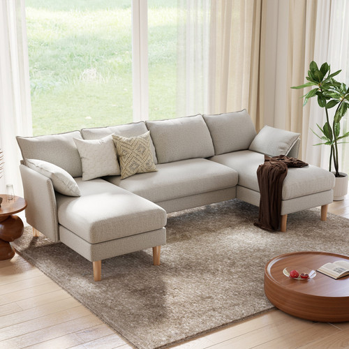 Shape sectional sofa - u-shape, chaise