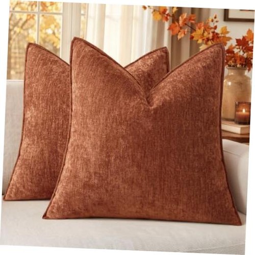 Chenille couch pillow - couch, covers