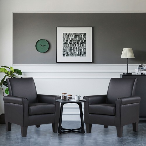 Espresso modern accent arm - espresso,