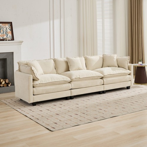 Seater upholstered sofa - 3-seater,